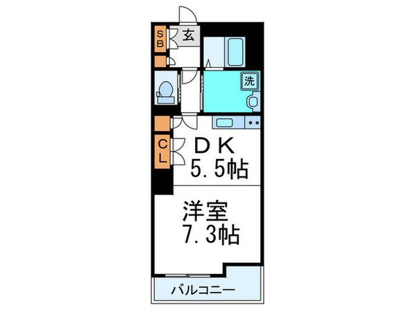 ﾚｼﾞﾃﾞﾝｽ桃山台ＢＩＫＥＮの物件間取画像